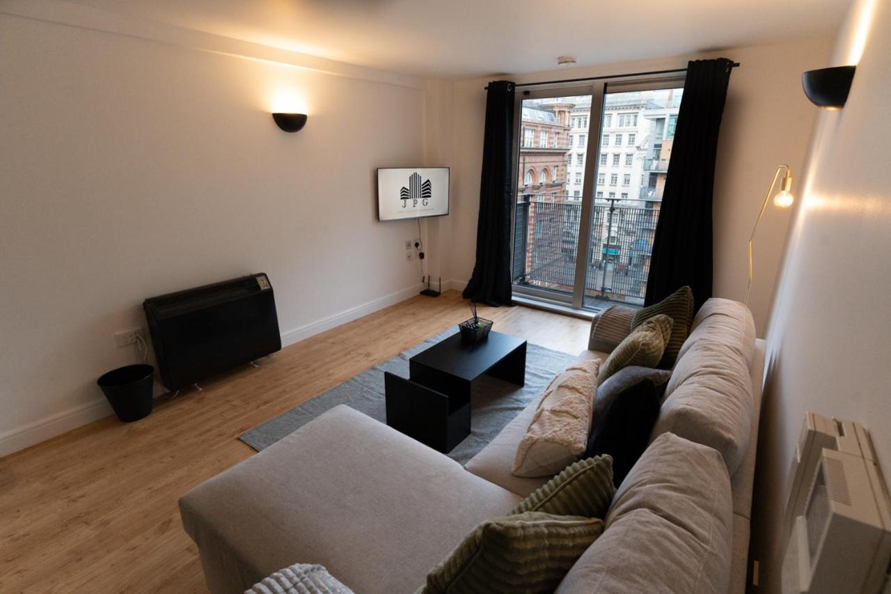 Jpg Theatre Suite - High Floor Mcr Luxe Apartment W Balcony Canal Views Manchester Exteriör bild